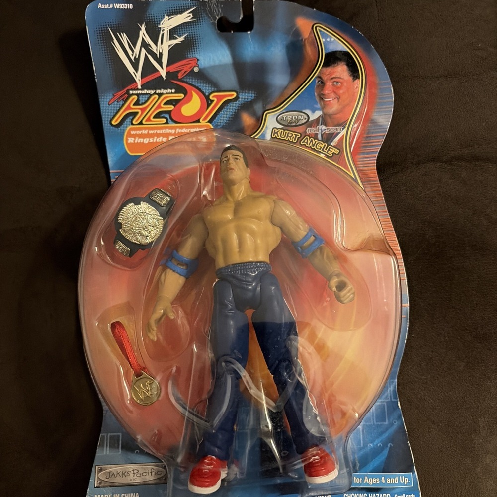 WWF Kurt Angle, Sunday Night‎ Heat Series 11 Jakks Pacific